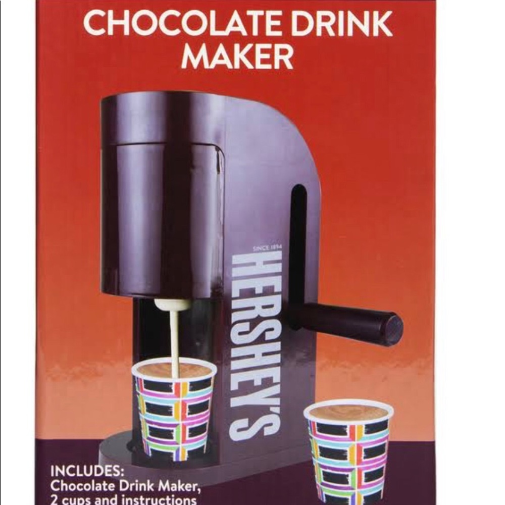 hershey chocolate drink make new in box